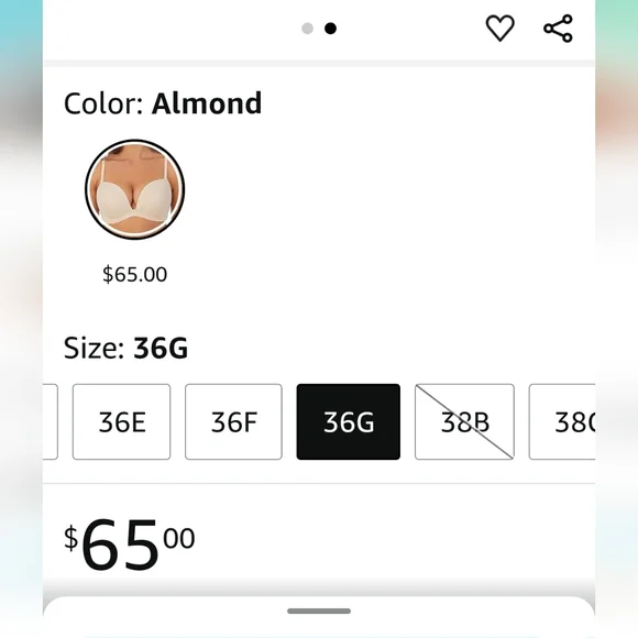 Le Mystère Infinite Possibilities Plunge Bra 36G (DDDD) - Picture 3 of 8